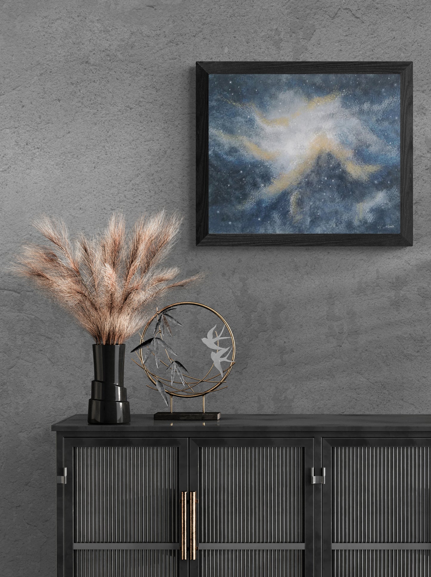 La Forma del Buio   60 x 50 x 2 cm