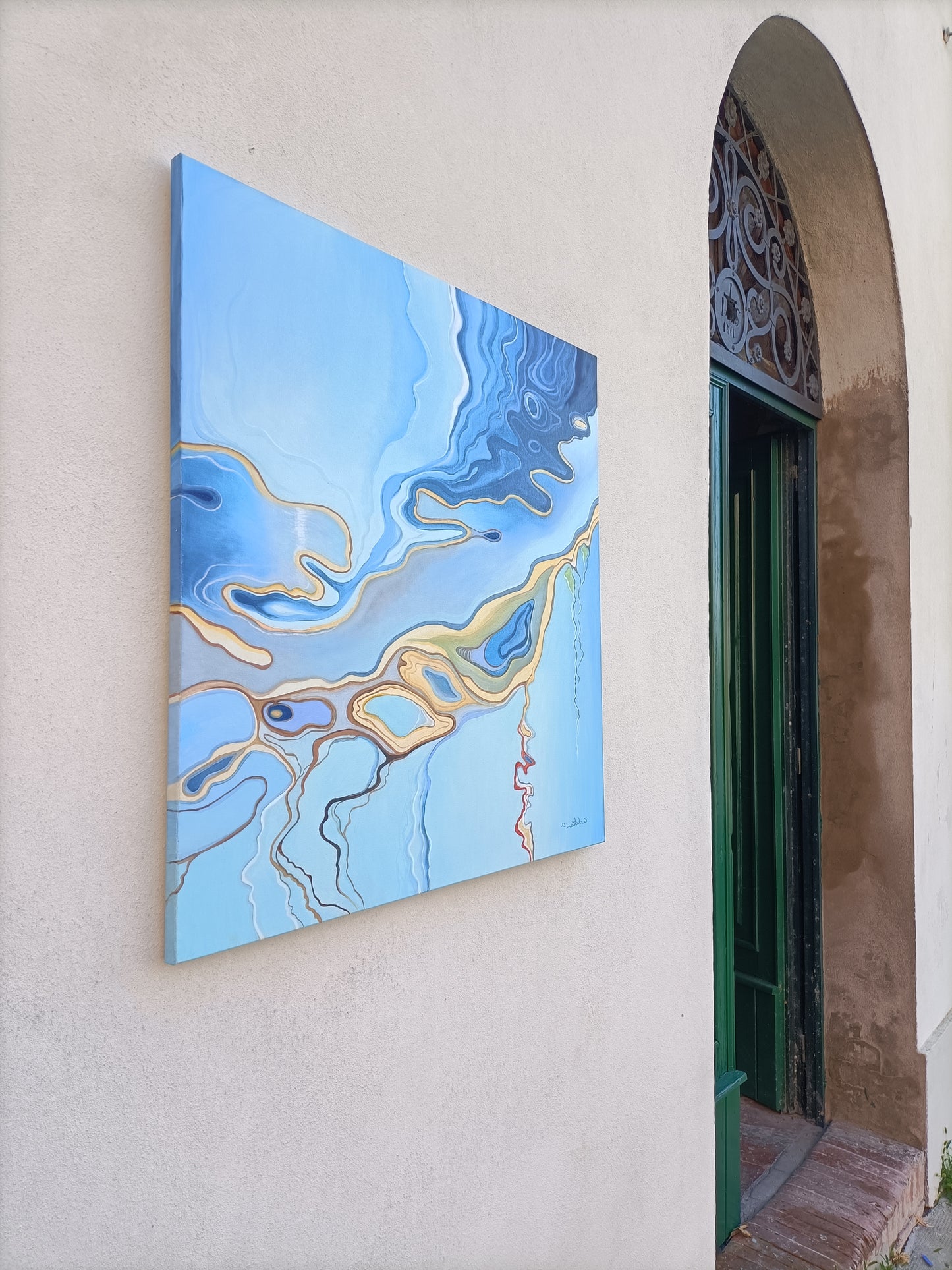 Grembo Liquido   70 x 70 x 2 cm