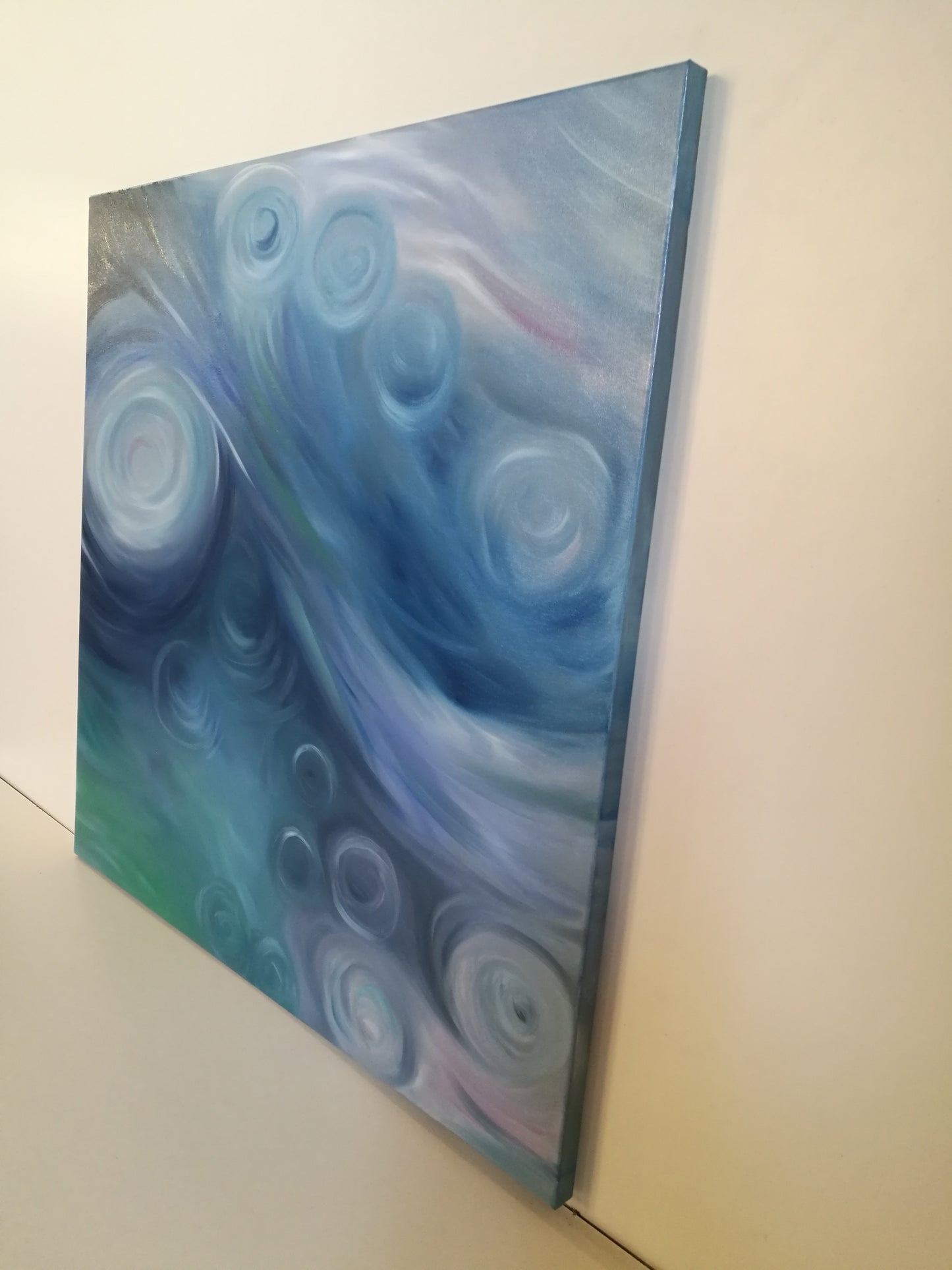 Correnti di pensiero    60 x 60 x 2 cm